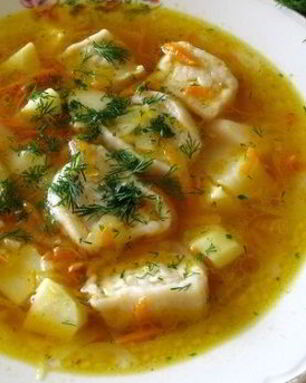 Суп с пельменями в мультиварке