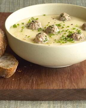 Суп с тефтелями