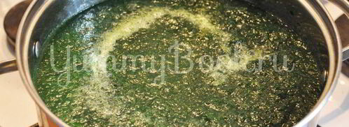 суп со шпинатом. Шаг 5