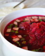 Холодный свекольник