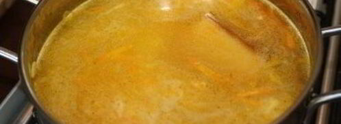 сырный суп друзья. Шаг 3