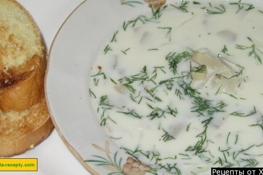 Рецепт сырный суп французский с грибами