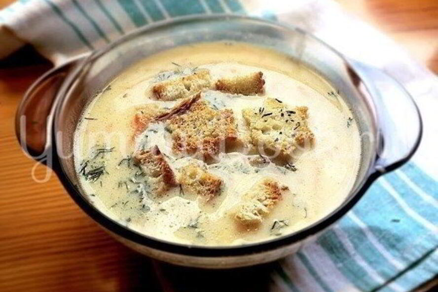 Рецепт сырный суп по-французски