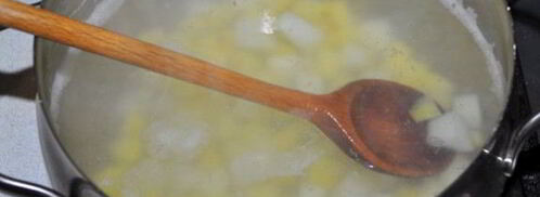 сырный суп с грибами. Шаг 2