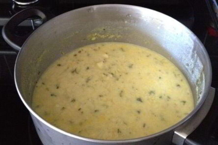 Рецепт сырный суп с курицей