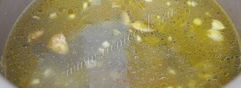 сырный суп жульен с грибами. Шаг 9