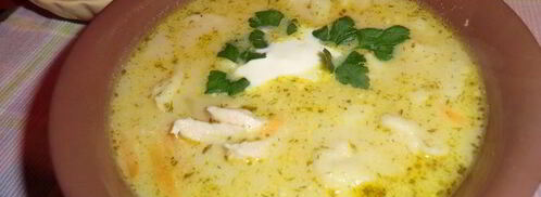 сырный супчик с курочкой и клецками. Шаг 9