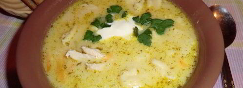 сырный супчик с курочкой и клецками. Шаг 10