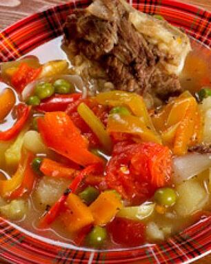 Традиционный болгарский суп Чорба