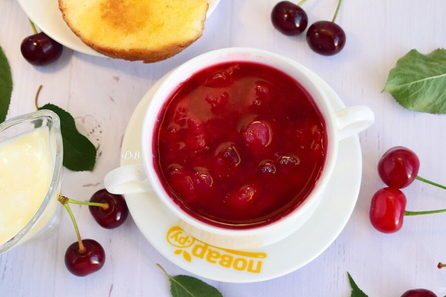 Рецепт вишневый суп