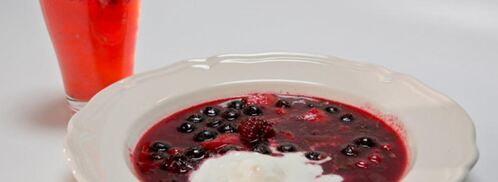 ягодный суп с базиликом. Шаг 4