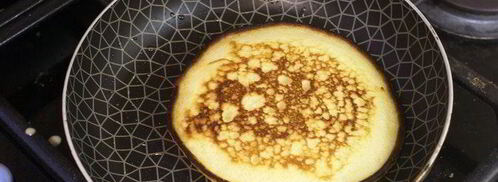 американские блины с кукурузной мукой. Шаг 7