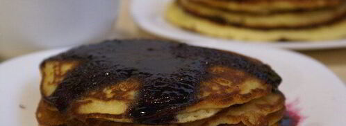 американские блины с кукурузной мукой. Шаг 9