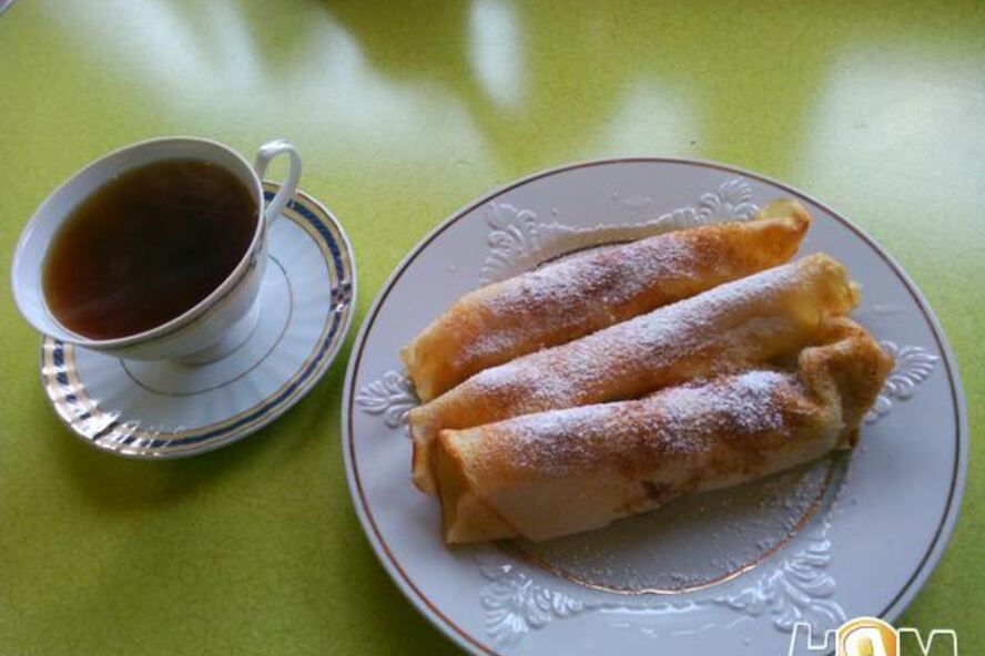 Рецепт австрийские блинчики с творогом