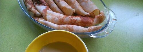 австрийские блинчики с творогом. Шаг 5