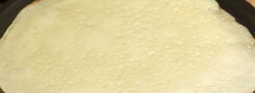 ажурные блины на кефире заварные. Шаг 2