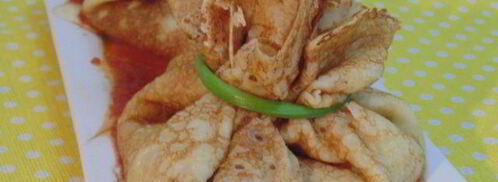 блинчики с баклажановой начинкой в томатном соусе. Шаг 6