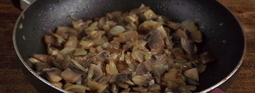 блинчики с грибами. Шаг 2