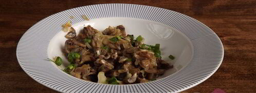 блинчики с грибами. Шаг 4