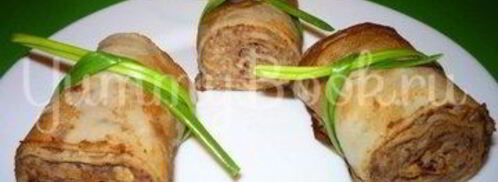 блинчики с начинкой. Шаг 10