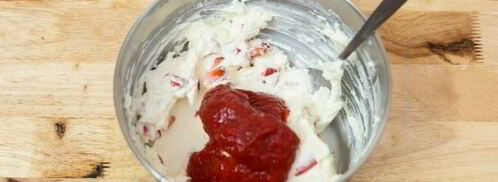 блинчики с творогом и клубникой. Шаг 11