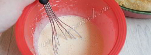 блинчики с творогом запеченые в духовке. Шаг 7