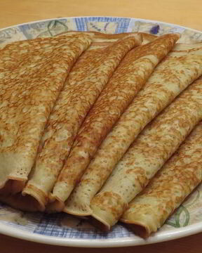 Блинчики с ветчиной