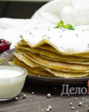 Блины на дрожжах