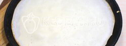 блины с мясом. Шаг 3