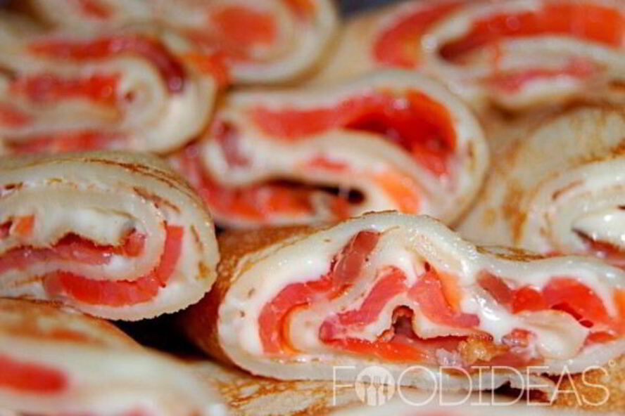 Рецепт блины с семгой