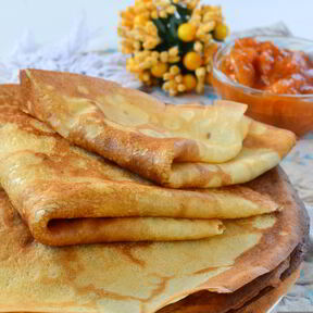 Блины на молоке