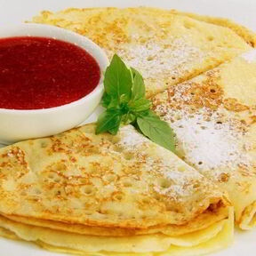 Постные блины