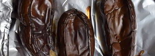 гречневые блинчики с баклажанной начинкой. Шаг 3