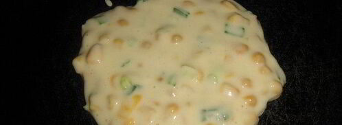 кукурузные блинчики с сальсой из груши и авокадо. Шаг 2