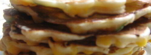 кукурузные блинчики с сальсой из груши и авокадо. Шаг 3