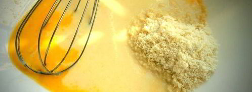 миндальные блинчики на вафельнице. Шаг 7