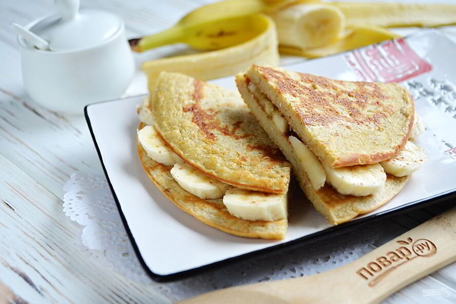 Рецепт овсяноблин с полезной начинкой