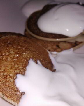 Панкейки на кислом молоке и ряженке