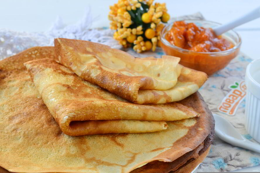 Рецепт простые блины на молоке