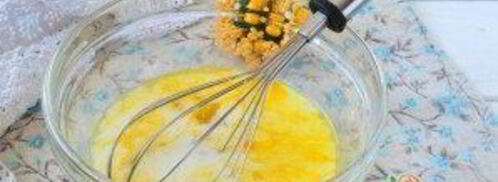 простые блины на молоке. Шаг 3