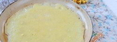 простые блины на молоке. Шаг 6