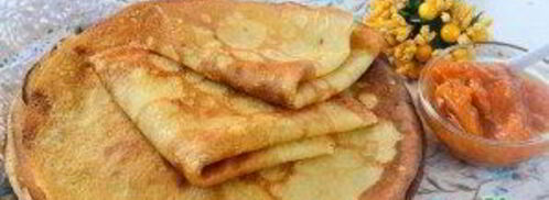 простые блины на молоке. Шаг 8