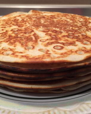 Пышные блины на дрожжах