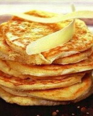 Сладкие сырные блины