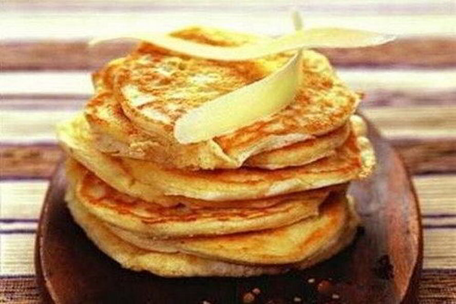 Рецепт сладкие сырные блины