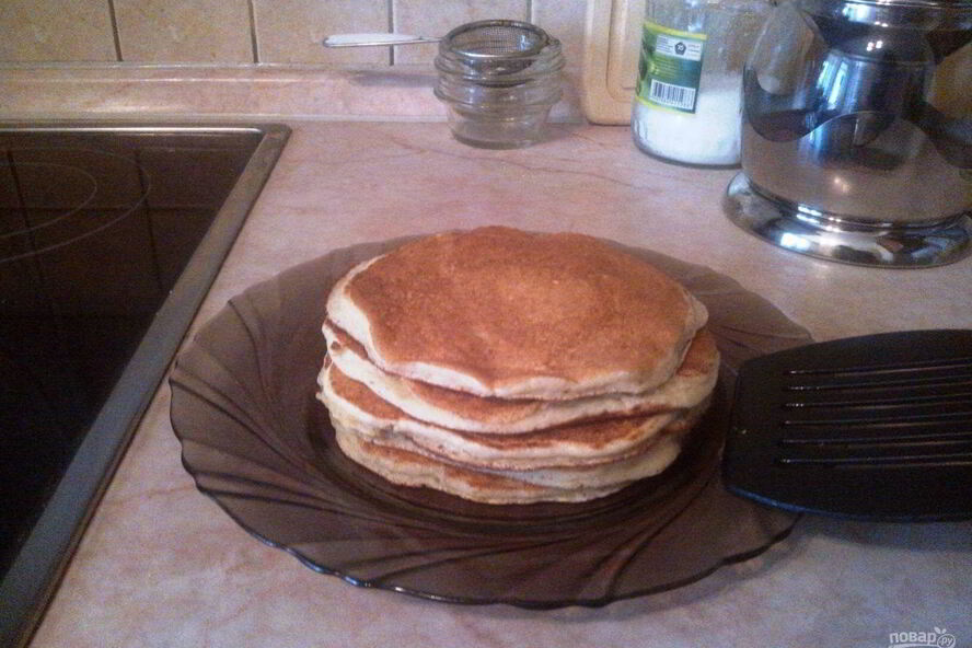 Рецепт толстые пышные блины на кефире