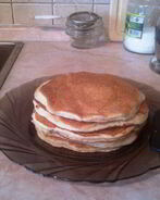 Толстые пышные блины на кефире