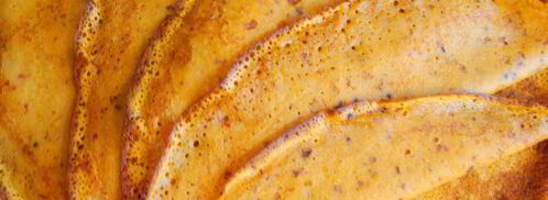 томатные блинчики с пряной тыквой и брынзой. Шаг 3