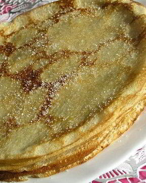 Тонкие блинчики на сыворотке