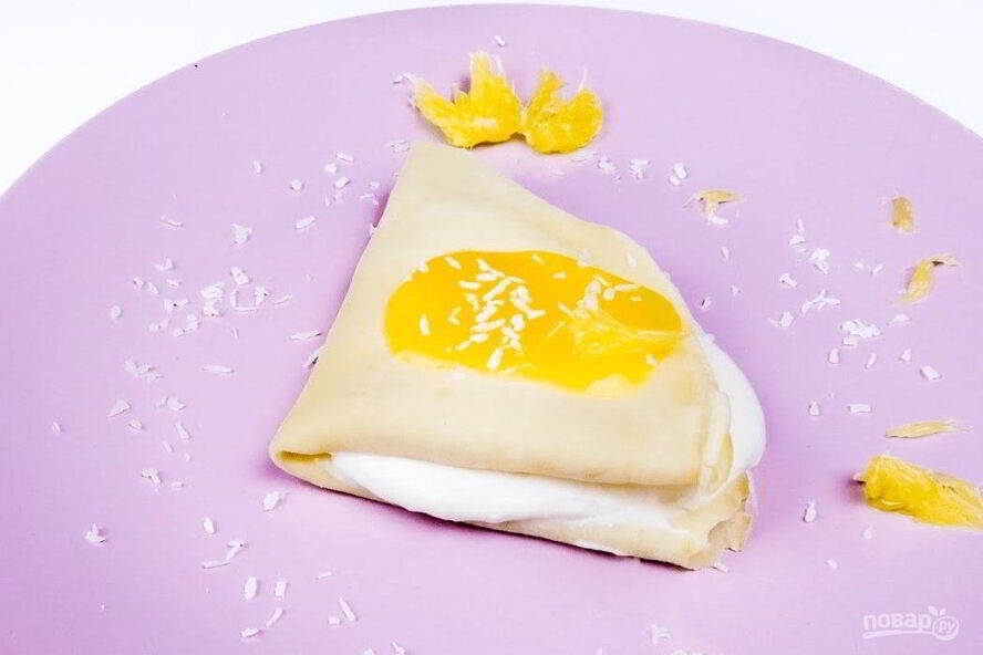 Рецепт тропические блинчики